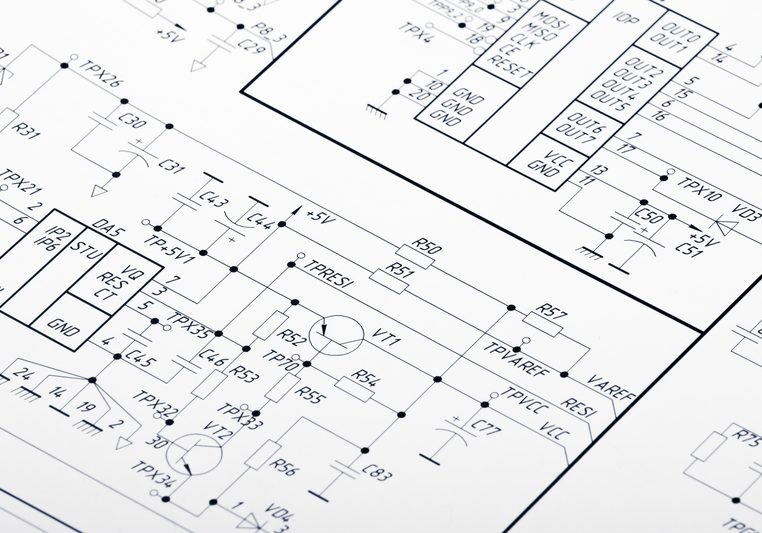 Drawing electrical circuit